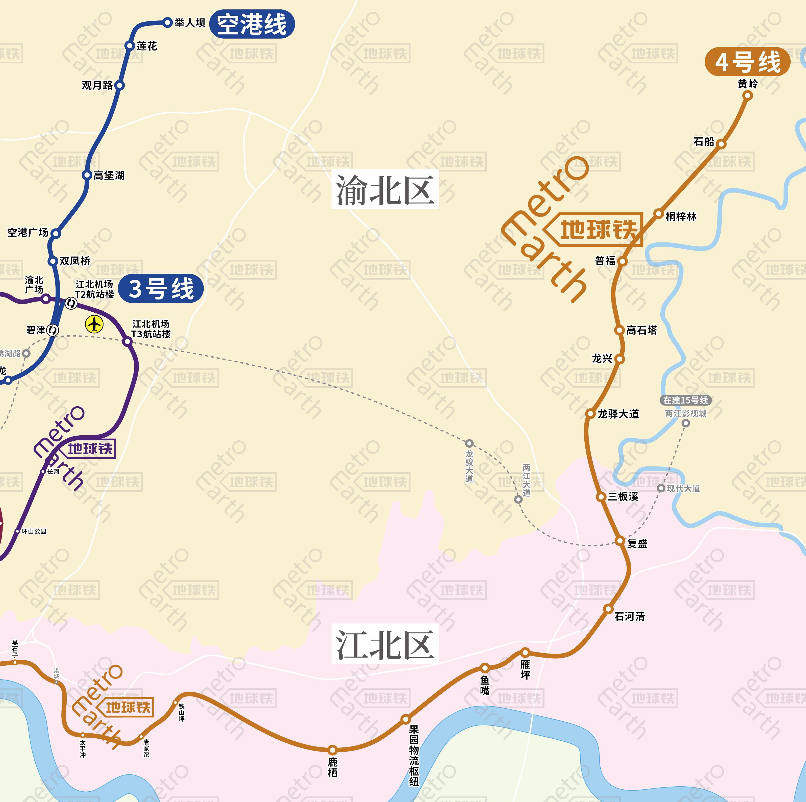 重庆最新地铁线路图全景解析